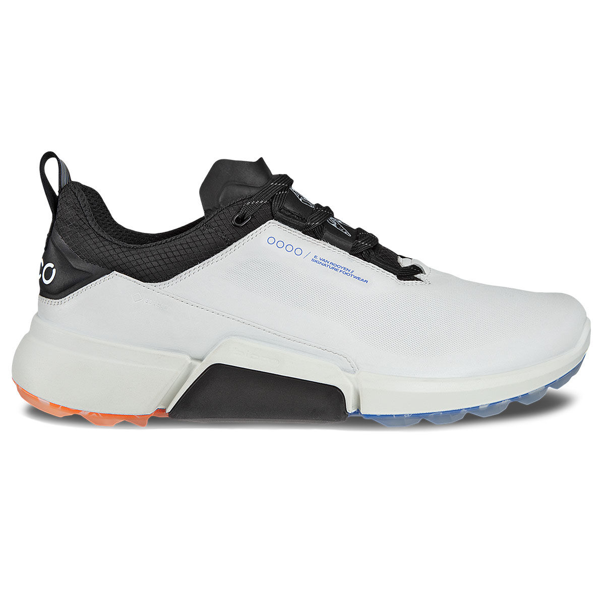 ECCO Men's Biom H4 Spikeless Waterproof Golf Shoes, Mens, White, 7.5 | American Golf von ECCO