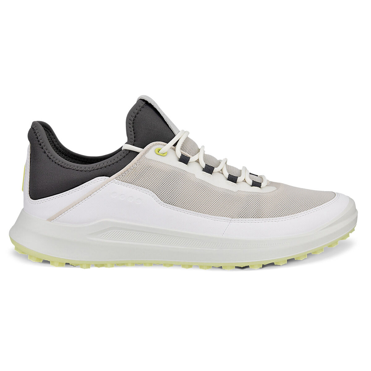 ECCO Men's Hybrid Mesh Core Spikeless Golf Shoes, Mens, White, 7.5 | American Golf von ECCO