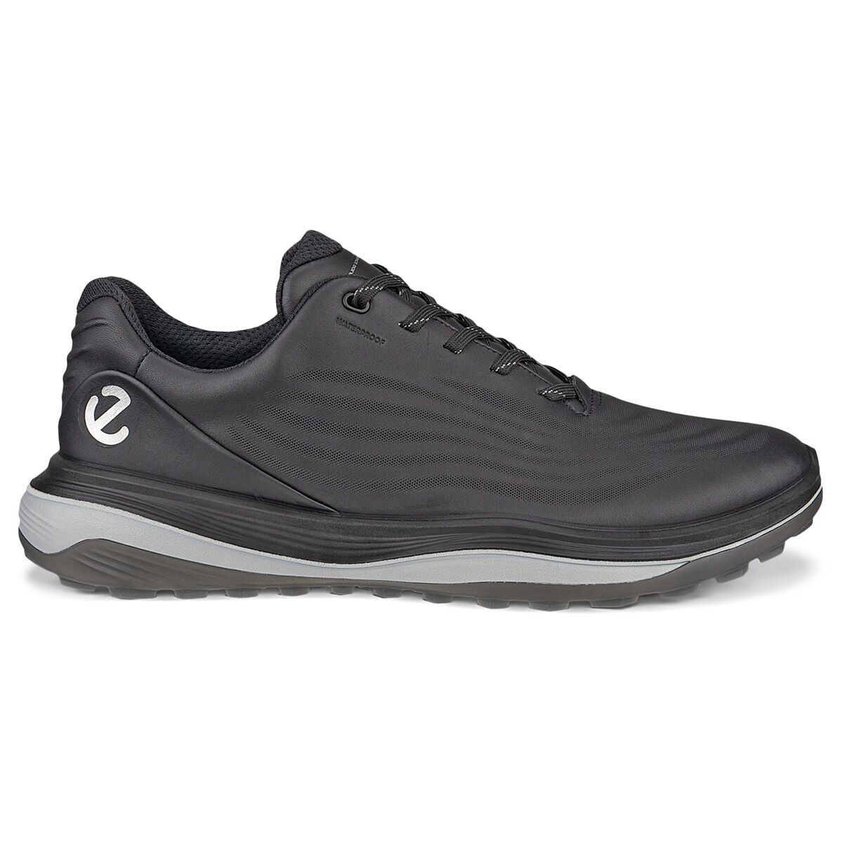 ECCO Men's LT1 Waterproof Spikeless Golf Shoes, Mens, Black, 7.5 | American Golf von ECCO