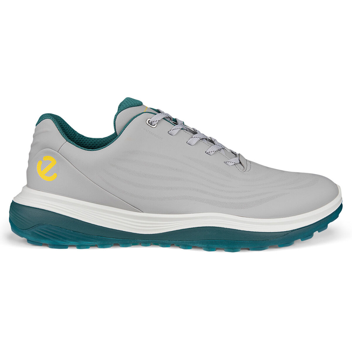 ECCO Men's LT1 Waterproof Spikeless Golf Shoes, Mens, Concrete, 10.5-11 | American Golf von ECCO