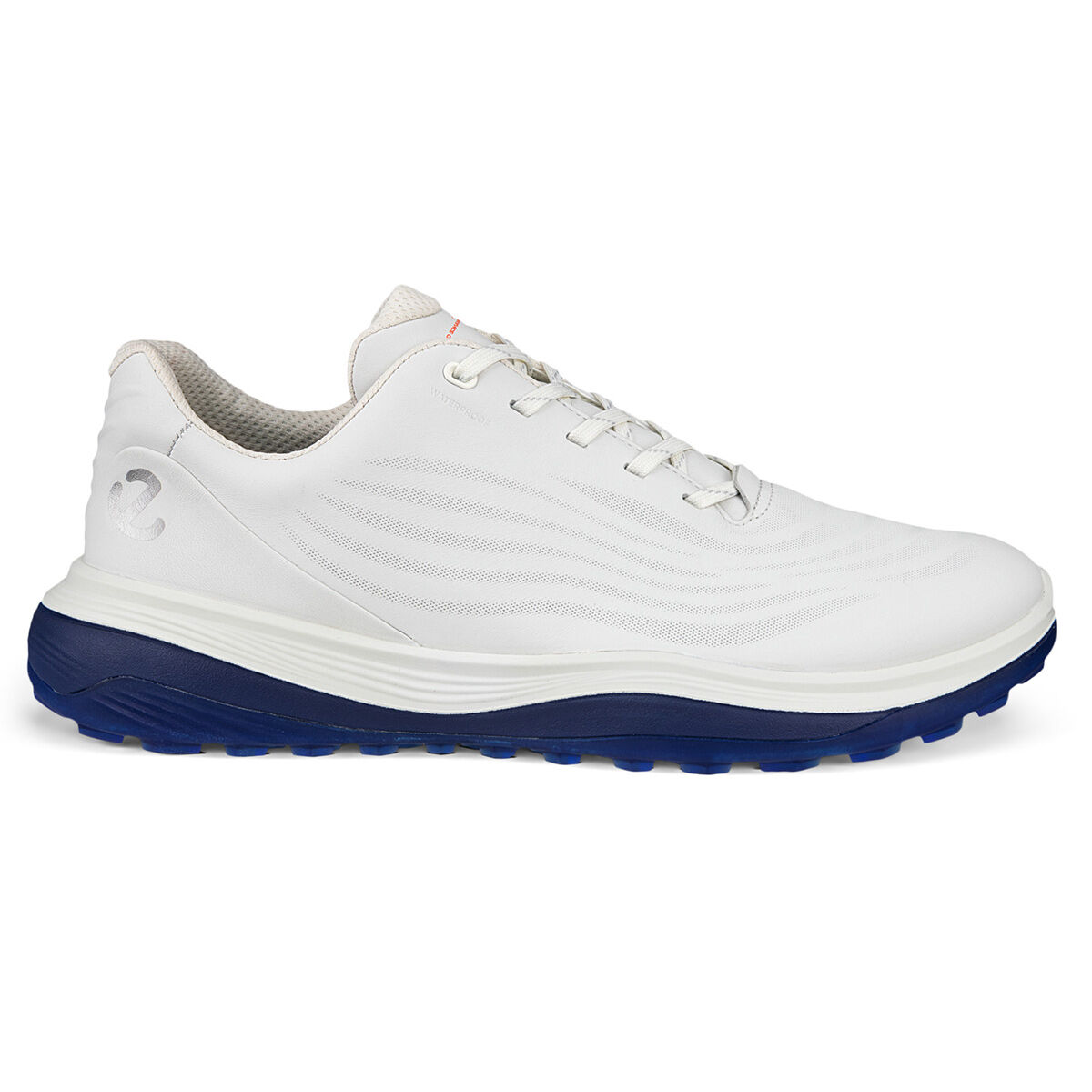 ECCO Men's LT1 Waterproof Spikeless Golf Shoes, Mens, White, 10.5-11 | American Golf von ECCO