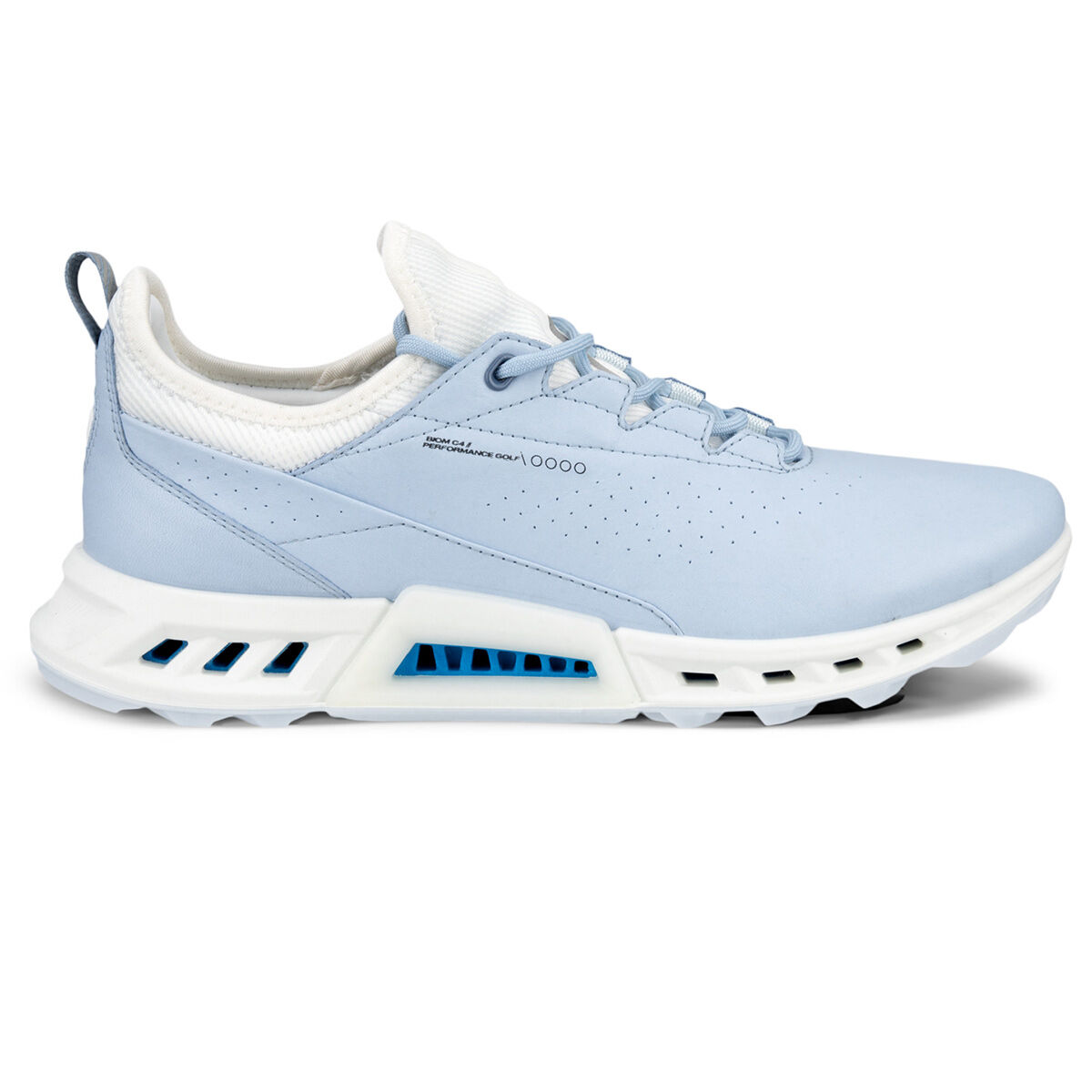 ECCO Womens BIOM C4 Waterproof Spikeless Golf Shoes, Female, Blue bell, 4-4.5 | American Golf von ECCO