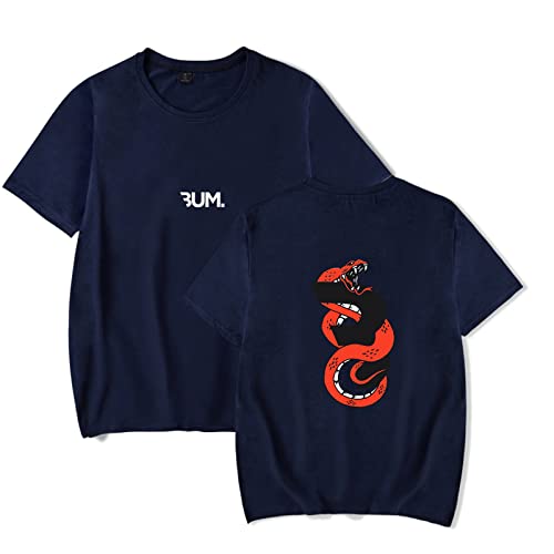 ECOABS Cbum T Shirt Mit Cartoon Muster, Doppelseitig Bedruckt Männer Und Frauen Lässig Locker Kurzarm Sweatshirts In Übergröße von ECOABS