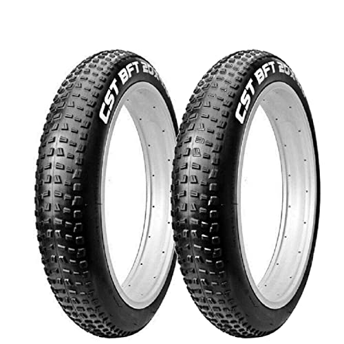 2 x Reifen 20 x 4.0 (100-406) CST BFT C1752 für E-Bike Fat Bike MTB mit Fatreifen von Ecovelo