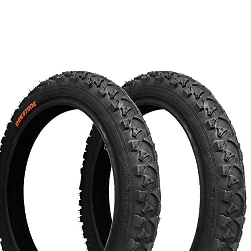ECOVELO 2 Reifen schwarz 16 x 1.75 (44-305) für MTB Kinder | Fahrradreifen Mountainbike von ECOVELO