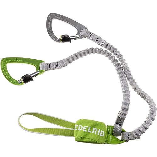 EDELRID Damen, Herren Klettersteigset Cable Kit Ultralite VI Oasis Einheitsgröße von EDELRID