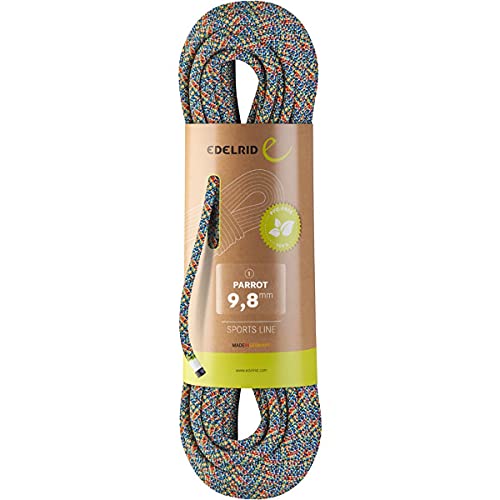 Edelrid Kletterseil Parrot 9.8 mm, Farbe:bunt;Größe:60 von EDELRID