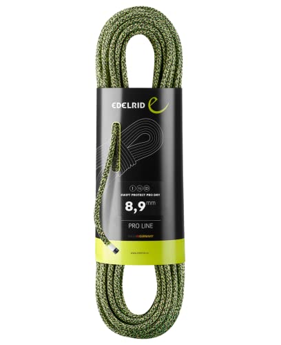 EDELRID Swift Protect Pro Dry 8,9mm, Farbe:Night-Green (022), Größe:80m von EDELRID