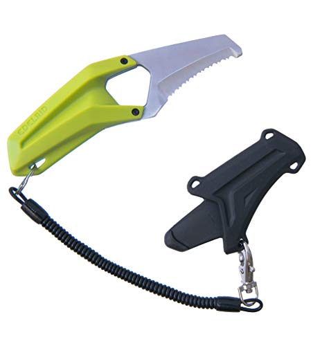 EDELRID Unisex - Erwachsene Messer Canyoning Knife Rescue Canyoning Knife, Oasis, Einheitsgröße von EDELRID