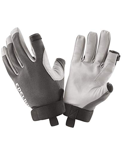 EDELRID Unisex – Erwachsene Work Glove Closed II, Titan, M von EDELRID