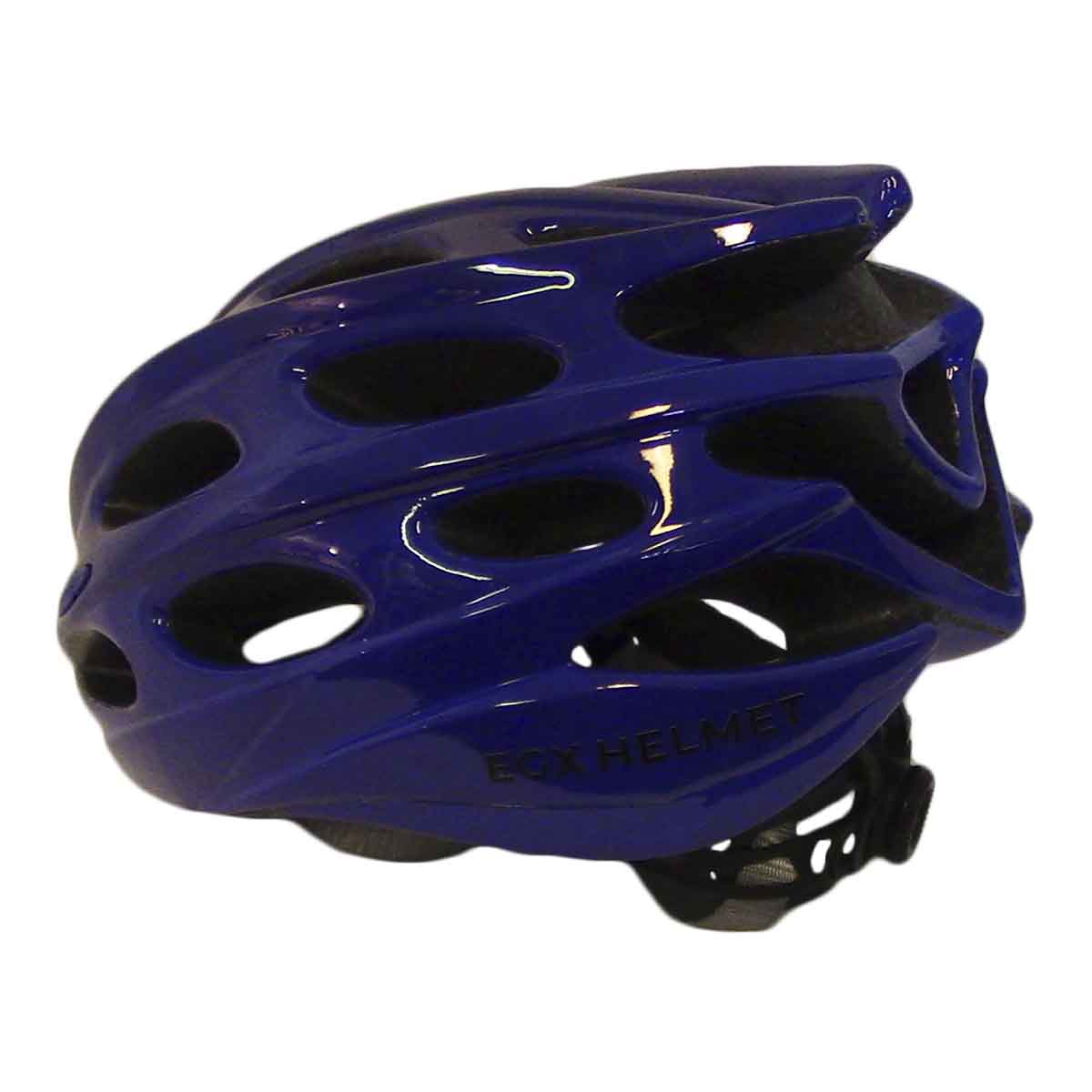 EGX Helmet Xtreme Shiny Dark Blue - Kobaltblauer Rennradhelm von EGX