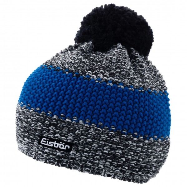 Eisbär - Styler Pompon MÜ - Mütze Gr One Size grau/schwarz von EISBÄR