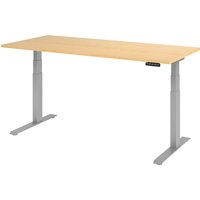 EISNHAUER® Complete Schreibtisch (Dekor: Ahorn|Gestellfarbe: Silber|Ausführung: 180 x 80 cm) von EISNHAUER