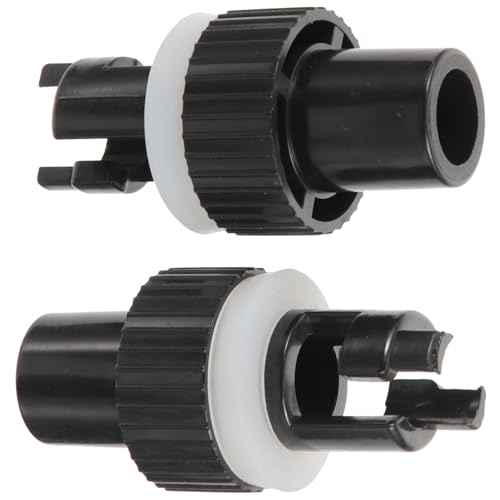 ELAYARD 2 Stück Teiliges Luftventil Adapter für Schlauchboote und Kajaks Auslaufsicherer Ventiladapter mit Praktischem Bonnet Design Langlebig und Installieren für Aufblasbare Boote von ELAYARD