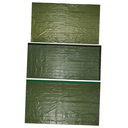 ELAYARD Notfall Pe thermodecke Isolierendem Schlafsack und Robustem Outdoor Zelt Winddicht für Camping Wandern und Überlebenssituationen von ELAYARD