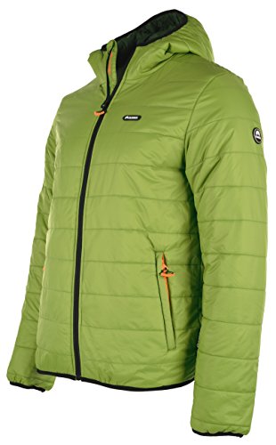 Elbrus Herren Murico Padded Jacket, Peridot/Duffel Bag/Pumpkin, XXL von Elbrus