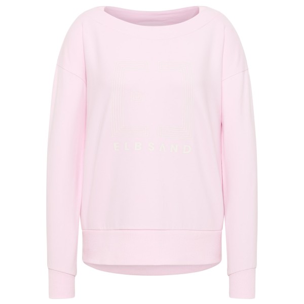 ELBSAND - Women's Felis Sweatshirt - Pullover Gr S rosa/weiß von ELBSAND