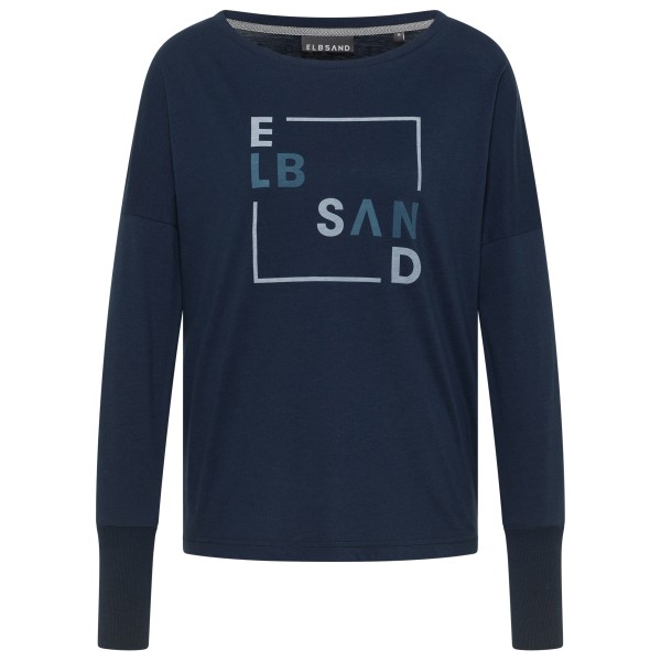 ELBSAND - Women's Iruna Longsleeve - Longsleeve Gr L blau von ELBSAND