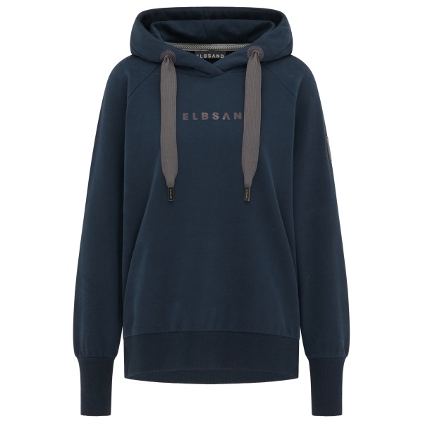 ELBSAND - Women's Svana Hoodie Loose Fit - Hoodie Gr L blau von ELBSAND