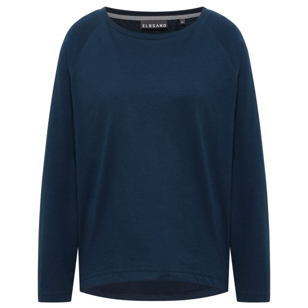 ELBSAND - Women's Tinna L/S Shirt - Longsleeve Gr M;S;XL blau;weiß von ELBSAND