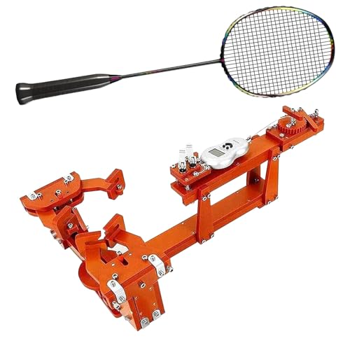 Badmintonschläger Bespannungs Einfädelmaschine Digitalanzeige Tennisschläger Bespannungsmaschine für DIY-Squash-, Badmintonschläger von ELIKBH