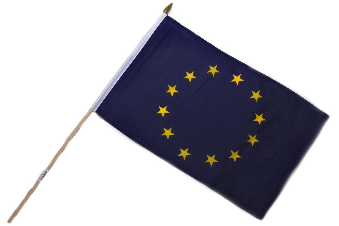 ELLUG Flagge Fahne Flagge 30x45cm doppelt umsäumt mit 60cm Holzstab Handfahne Stockflagge Banner Fan Sport von ELLUG
