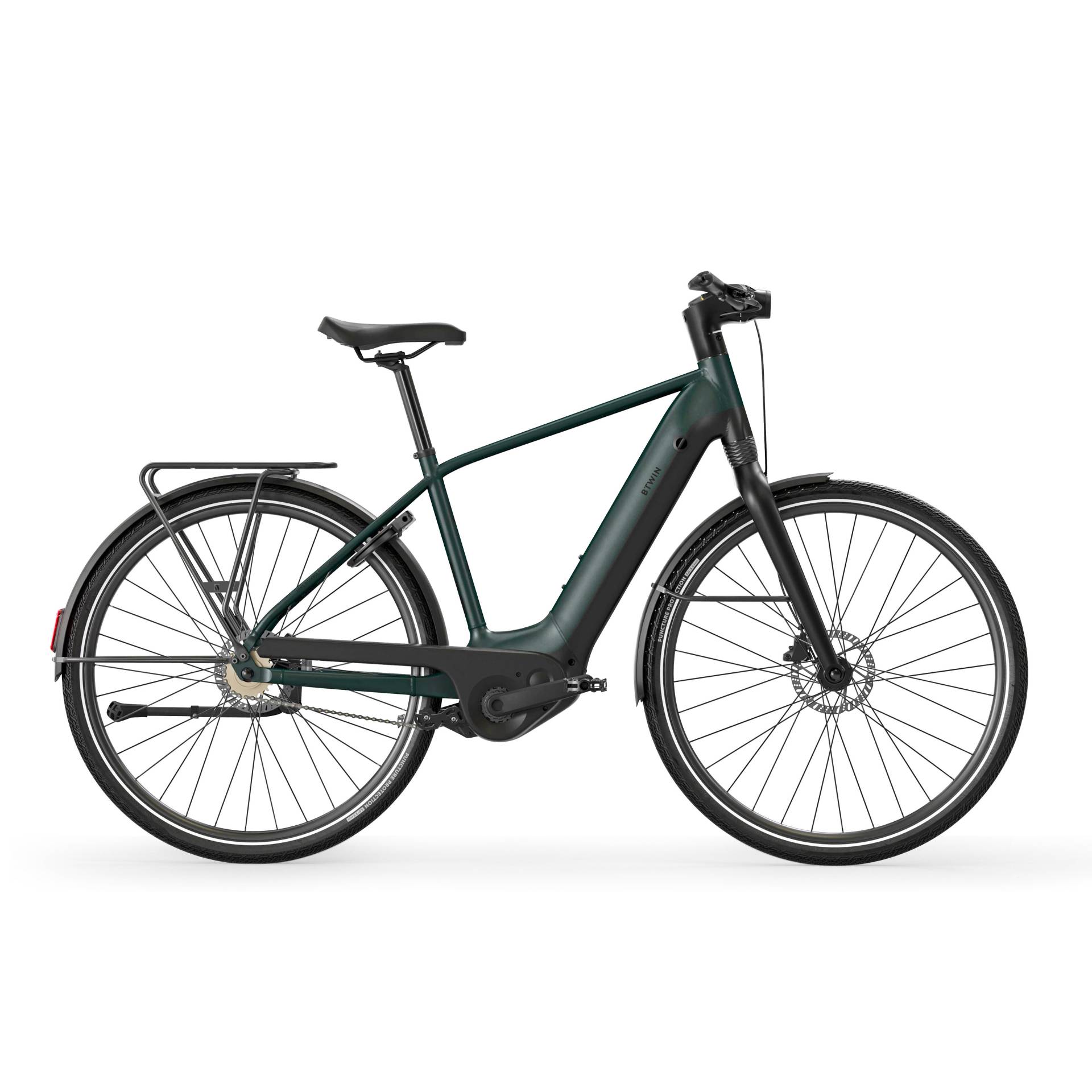 E-Bike City Trekkingrad 28 Zoll LD 920E Automatik-Getriebe HF Herren von BTWIN