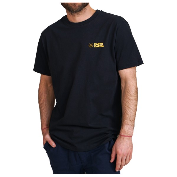 ELSK - Earth Karma Brushed T-Shirt - T-Shirt Gr XL schwarz von ELSK