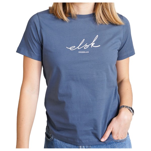 ELSK - Women's Signed Essential - T-Shirt Gr XS blau von ELSK