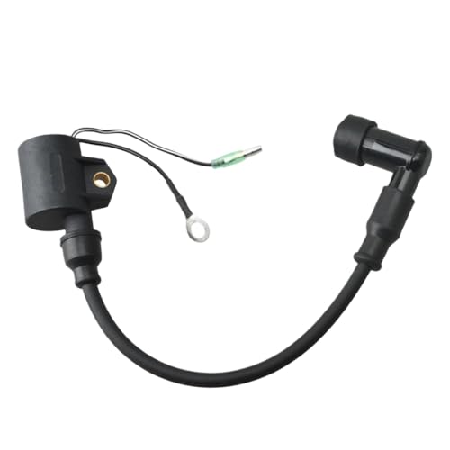 ELUPNMF 6H5-85570-00 Zündspule Kompatibel mit Außenbordmotor 2T 40 PS 48 PS 50 PS 2 Strich 3 Zylinder L3 6H5-85570 Bootsmotorteile kompatible Motorkomponente von ELUPNMF