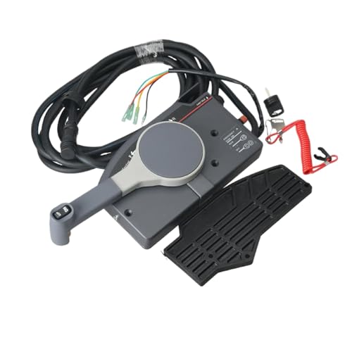 ELUPNMF 703-48205 703-48205-16 Außenborder Fernbedienung Assy 10 Pins zum Öffnen Kompatibel mit Außenbord-Controller-Bootsmotoren-Teile, die mit 通用适配 kompatibel sind von ELUPNMF