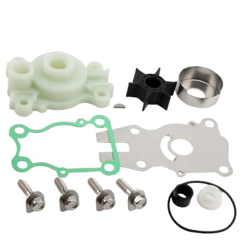 ELUPNMF Außenbord-Wasserpumpenreparatur-Kit mit Gehäuse 6BG-W0078 6BG-W0078-01 kompatibel mit 4-Takt 30 40 3 Zylinder F30 F30A Modelle 2015-2021 Ersetzt 18-3490 ELUPNMF Außenbord-Wasserpumpenreparatur-Kit mit Gehäuse 6BG-W0078 6BG-W0078-01 kompatibel mit 4-Takt 30 40 3 Zylinder F30 F30A Modelle 2015-2021 Ersetzt 18-3490 von ELUPNMF