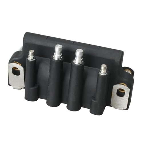ELUPNMF Dual Plug Draht Zündspule kompatibel mit OMC 583740 0583740 185170 Bootsmotorteile von ELUPNMF