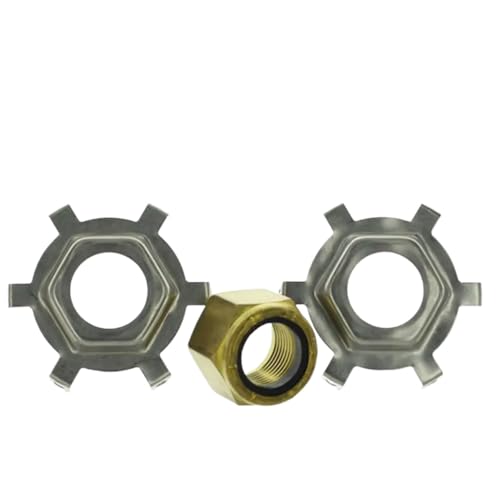 ELUPNMF Propeller-Nuss-Tab-Waschmaschine Kit kompatibel mit Mercruiser-SternDrive-Modellen Alpha 1 Bravo 1 2 3 Anpassungen 75 90 120 PS-Motoren ersetzt 11-52707A2 11-52707A1 von ELUPNMF