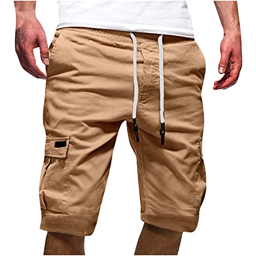 EMATOP Kurze Hosen Herren Shorts Wanderhose Herren Kurz Schnell Trocknend Cargo Bermuda Cargo Chino Shorts MTB Hose Laufhose Sporthose Arbeitshosen Männer Kurz Sommerhose von EMATOP