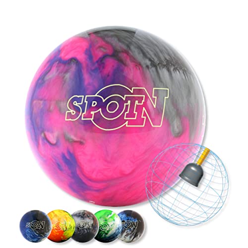 EMAX | Bowling Ball – Storm Spot On | Räumball in außergewöhnlicher Optik | Perfekt für jeden Spare | Bowling Kugel in verschiedenen Gewichten und Farben | Pink/Lila/Silber | 11 LBS von EMAX Bowling Service GmbH MAXIMIZE YOUR GAME