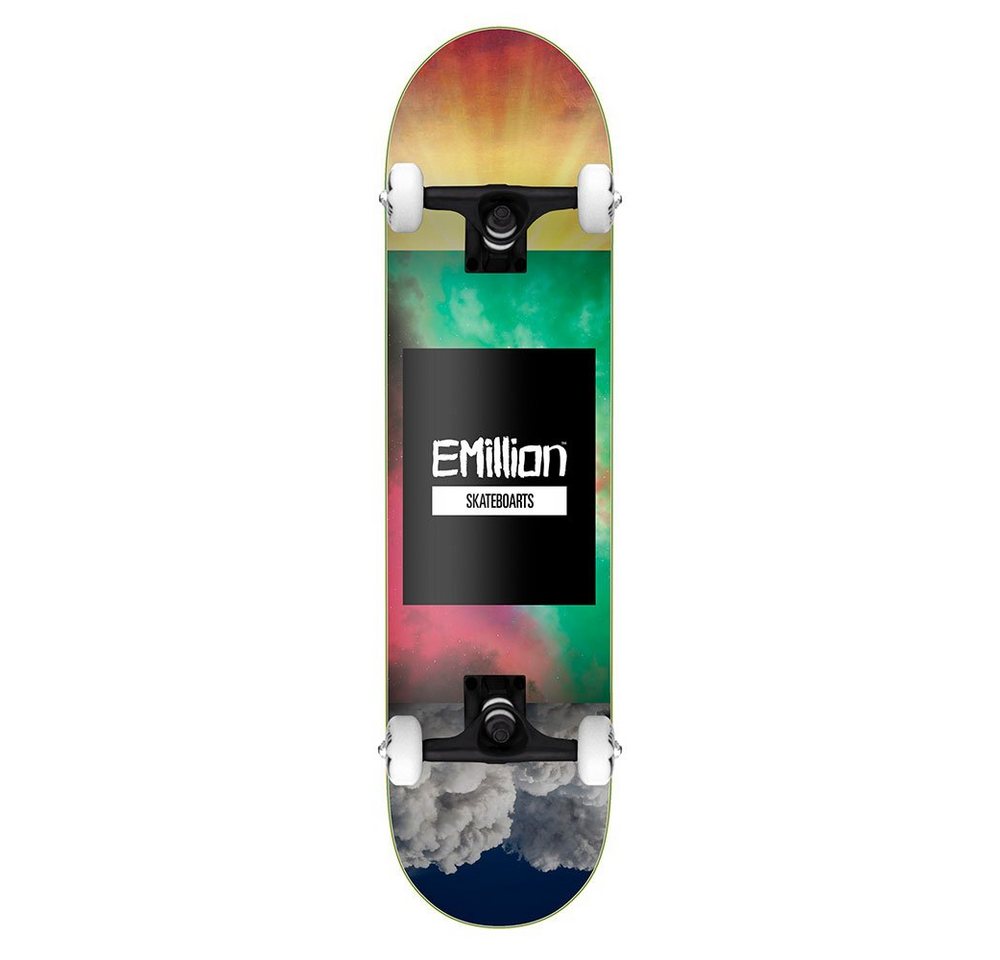 EMillion Skateboard EMillion Complete Skateboard Heavy Block 8,375 x 31,5" Rasta" von EMillion