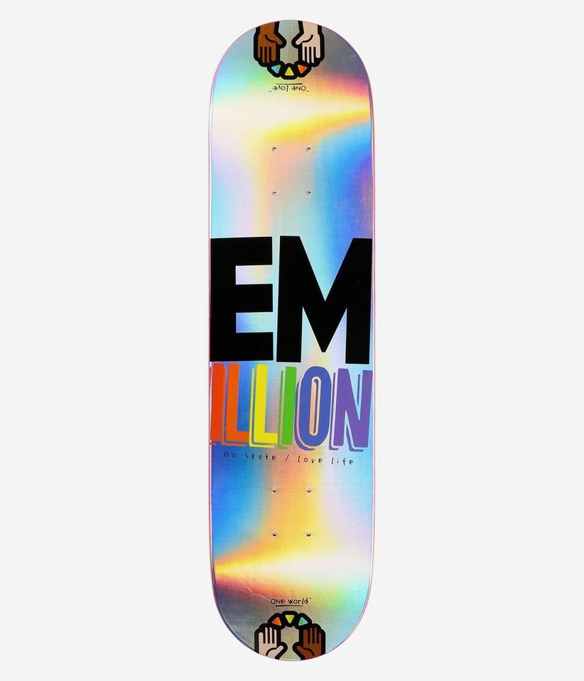 EMillion Skateboard EMillion Skateboard Deck Laser One World 31,5'' x 8'' von EMillion