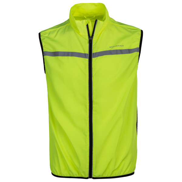 ENDURANCE - Sindry Light the Night Vest - Laufweste Gr L grün von ENDURANCE