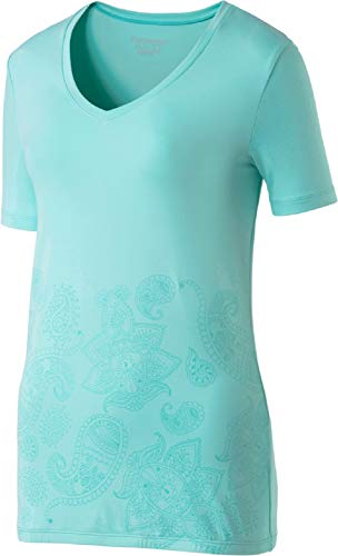 ENERGETICS Damen Gafina 5 T-Shirt, Turquoise, 40 von ENERGETICS