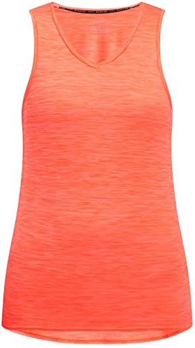 ENERGETICS Damen ryli T Shirt, Melange/Red Light, 38 EU von ENERGETICS