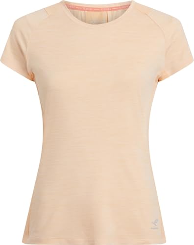Energetics Damen Evii T-Shirt, Melange/Orange Light, S von ENERGETICS