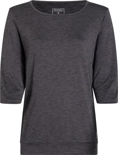 Energetics Damen Jewel 3/4 T-Shirt, Melange/Black/Anthra, M von ENERGETICS