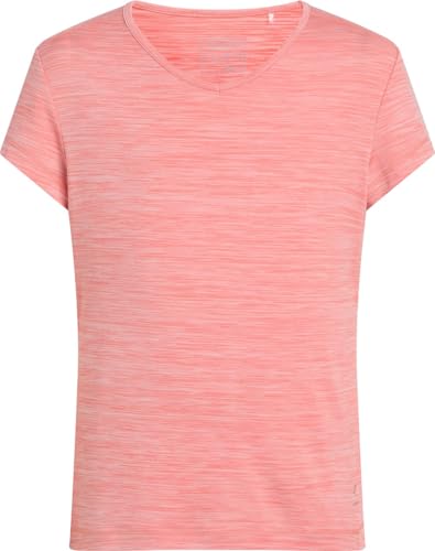 Energetics Mädchen Gaminel 2 T-Shirt, Melange/Red Light/Re, 164 von ENERGETICS