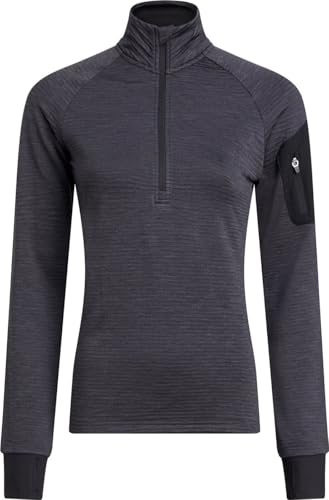 energetics Wilona Damen Sweatshirt, Melange/Black, M von ENERGETICS