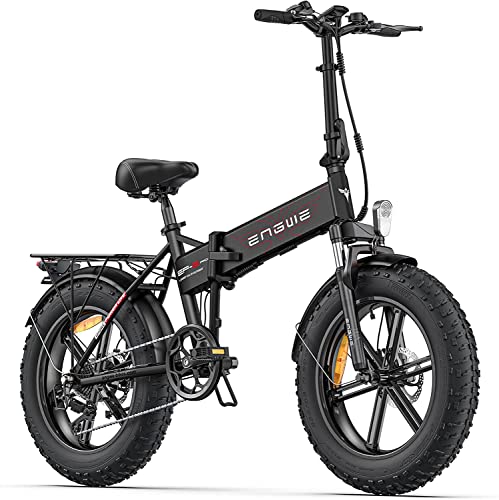 ENGWE E Bike Herren Elektrofahrräder-Ebike mit 48V 13Ah Abnehmbarer Batterie, E Bike Klapprad 20 Zoll, E-Bike Shimano 7-Gang mit LCD-Display, Reichweite bis zu 120km EP-2 von ENGWE