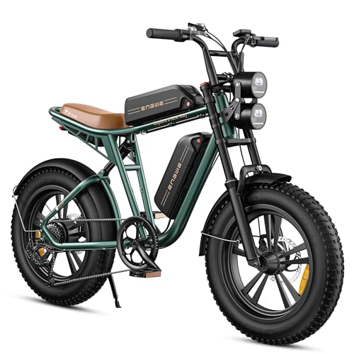 ENGWE E Bike Herren Elektrofahrräder-Ebike mit 2 Batterien 48V 13Ah, E-Bike 20 Zoll, Ebike Herren bis zu 75km+75km, Elektrofahrrad Shimano 7-Gang, M20 von ENGWE