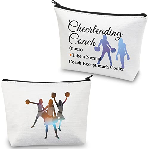 Cheer Coach Geschenke Cheerleading Coach Geschenke Make-up Tasche Cheerleader Coach Geschenke Cheer Coach Kosmetiktasche Cheerleading Taschen Geschenke, Cheerleading Coach Gifts Make-up-Tasche, Neu von ENSIANTH