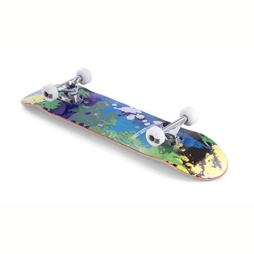 Enuff Splat Skateboard, Unisex, Erwachsene Einheitsgröße Grün/Blau von ENUFF