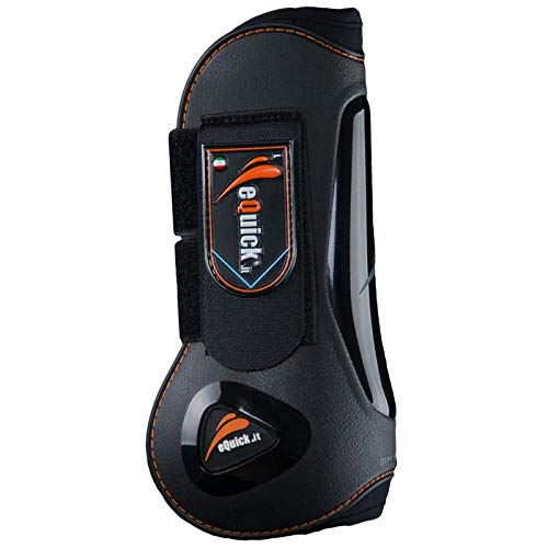 eQuick eLight Front Tendon Boot Small Black von EQUICK